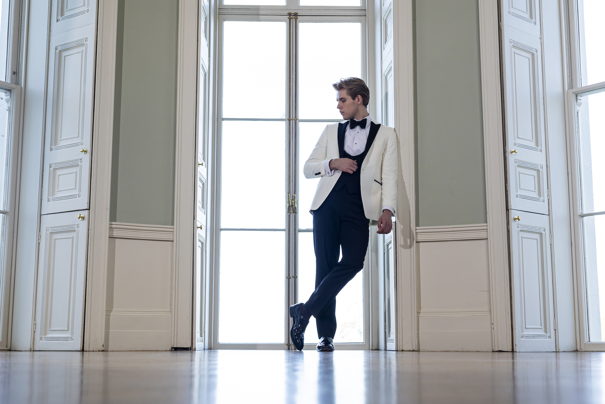 White Tuxedo Jacket for Weddings in 2025 - wedding suit trend for 2025