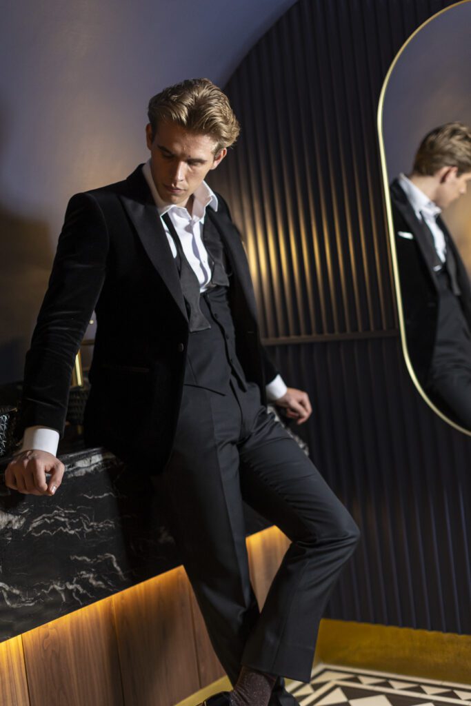 Classic Black Velvet Wedding Tuxedo for Weddings in 2025