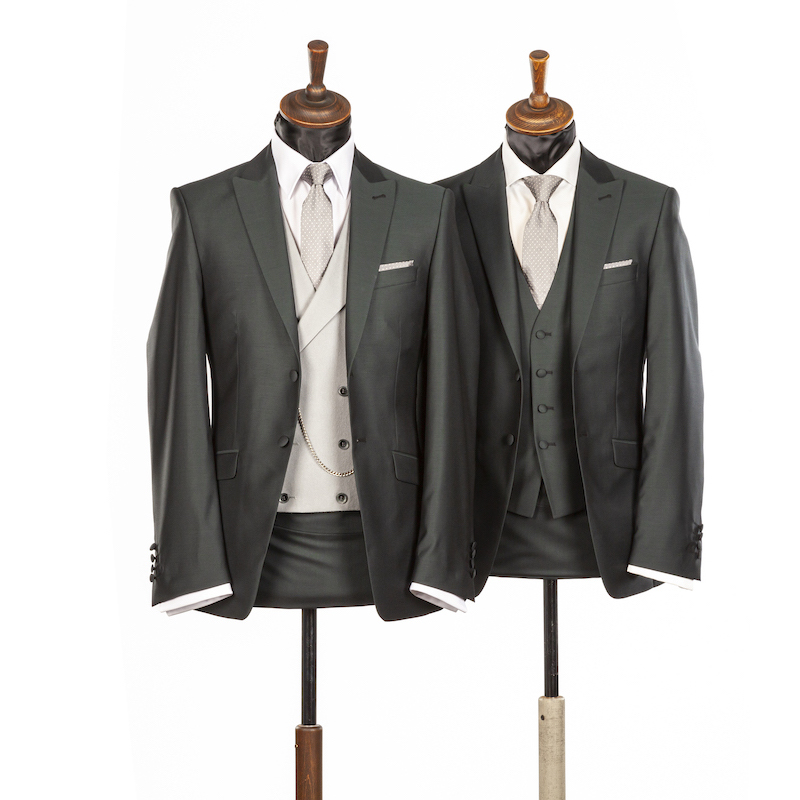 Forest Green Wedding Suit Hire