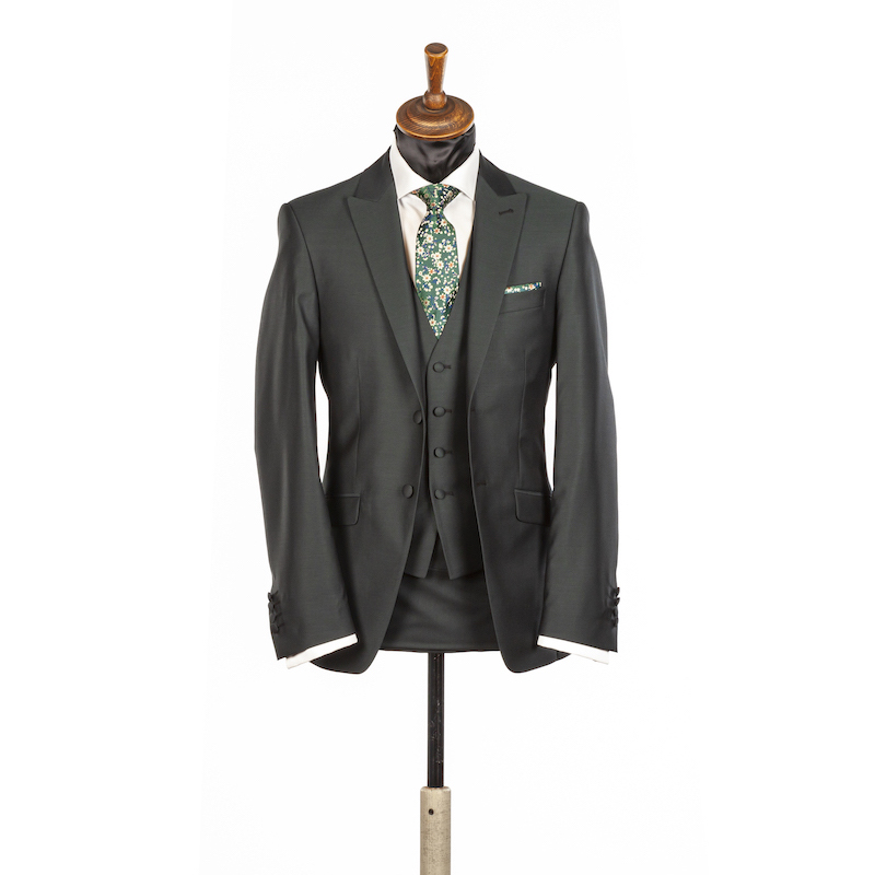 Forest Green Wedding Suit Hire 2025