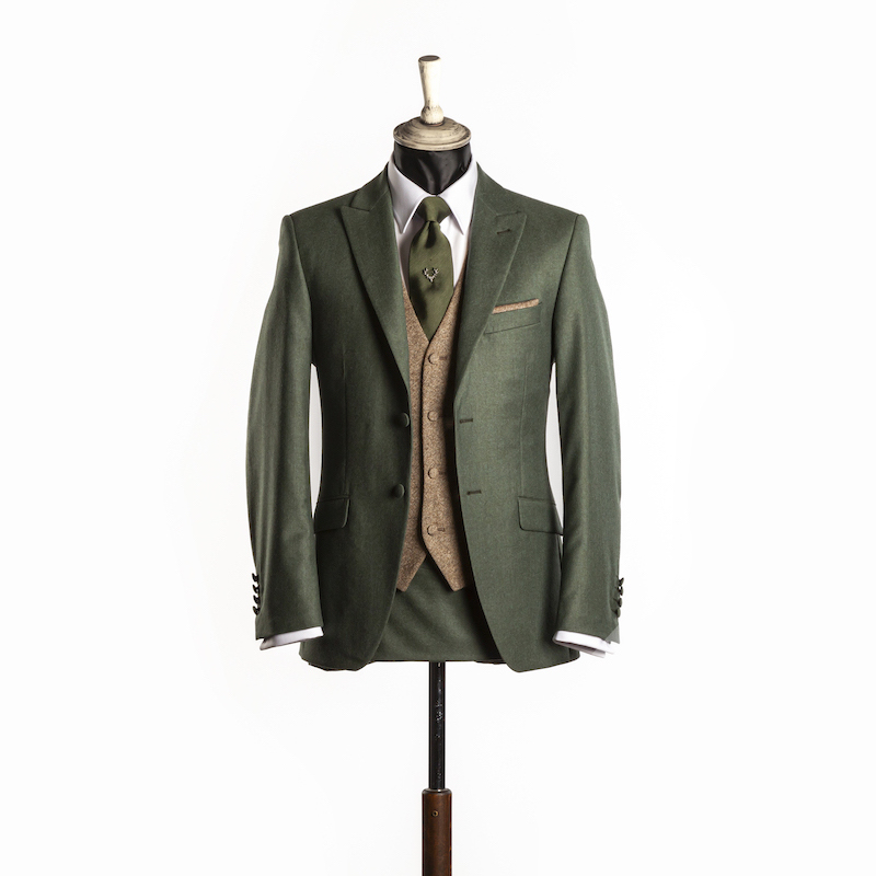 Green Wedding Suit 